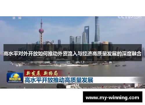 高水平对外开放如何推动外资流入与经济高质量发展的深度融合