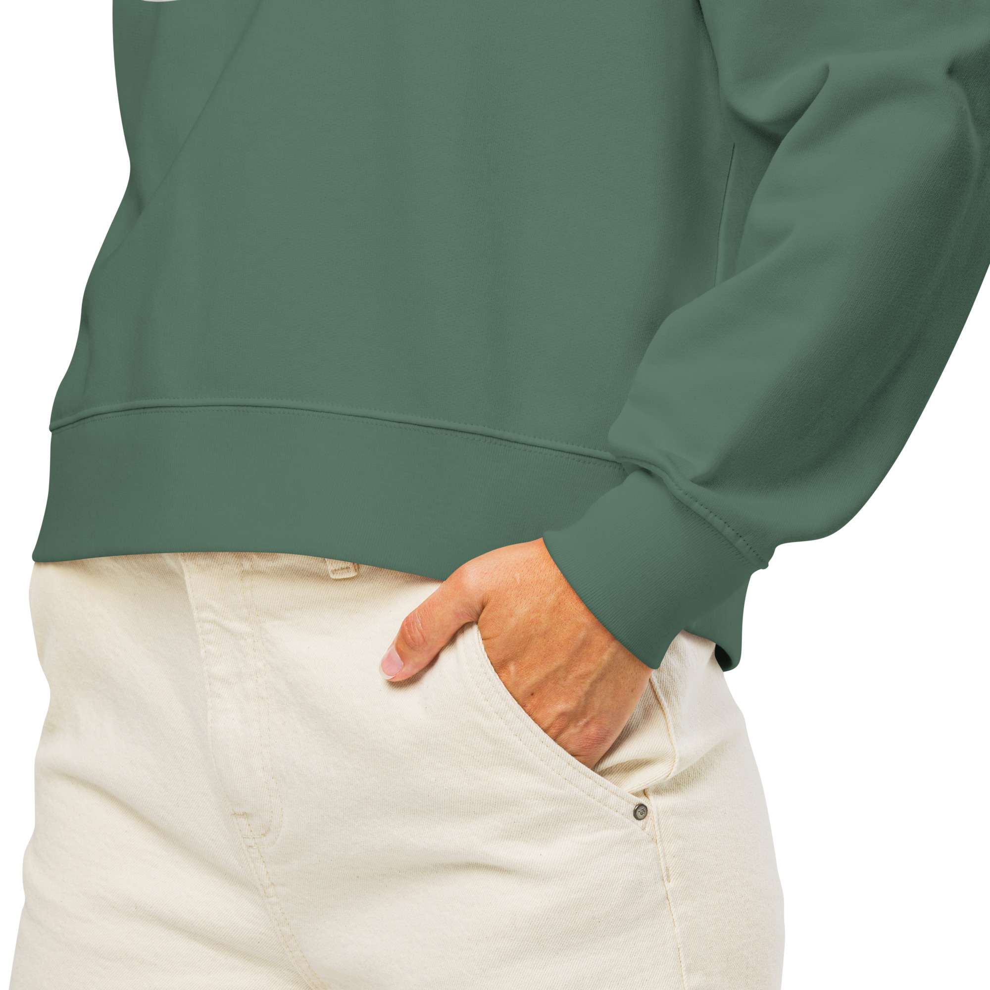 Women’s organic crew neck sweatshirt - Image 7