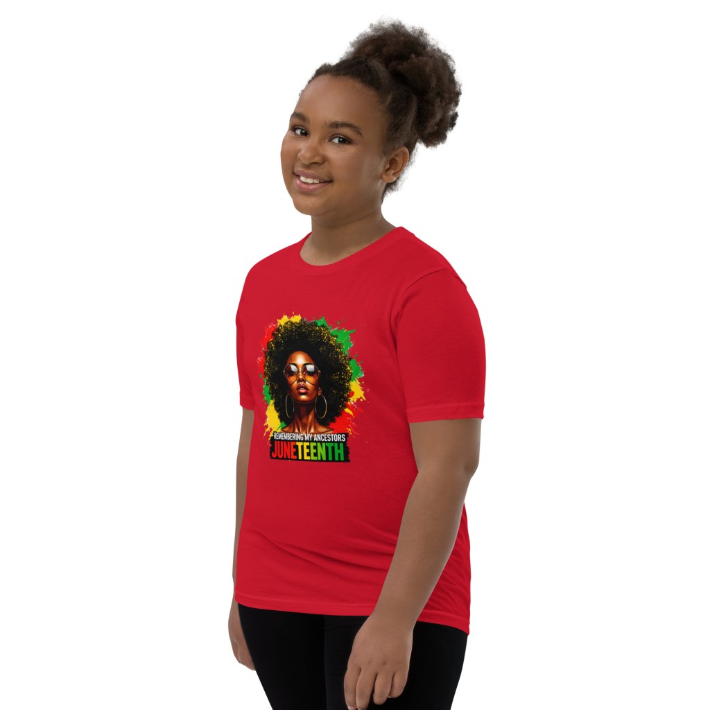 Juneteenth Ancestors Youth Short Sleeve T-Shirt
