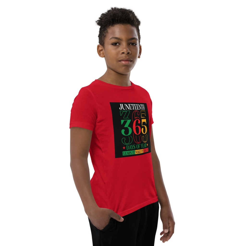 Juneteenth 365 Youth Short Sleeve T-Shirt