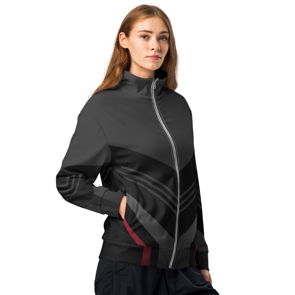 Unisex track jacket with brushed fleece by Winning