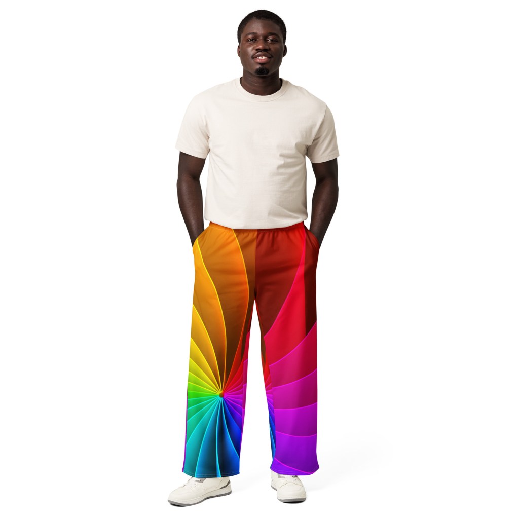 Men's Cotton Wide Leg Pants