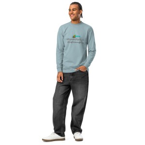Men’s Agave heavyweight long sleeve T-shirt by Winning