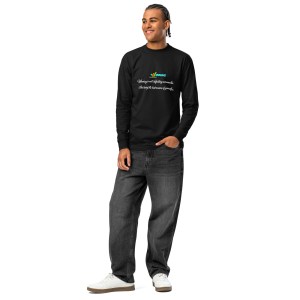 Men's Black Heavyweight Long Sleeve T-Shirt