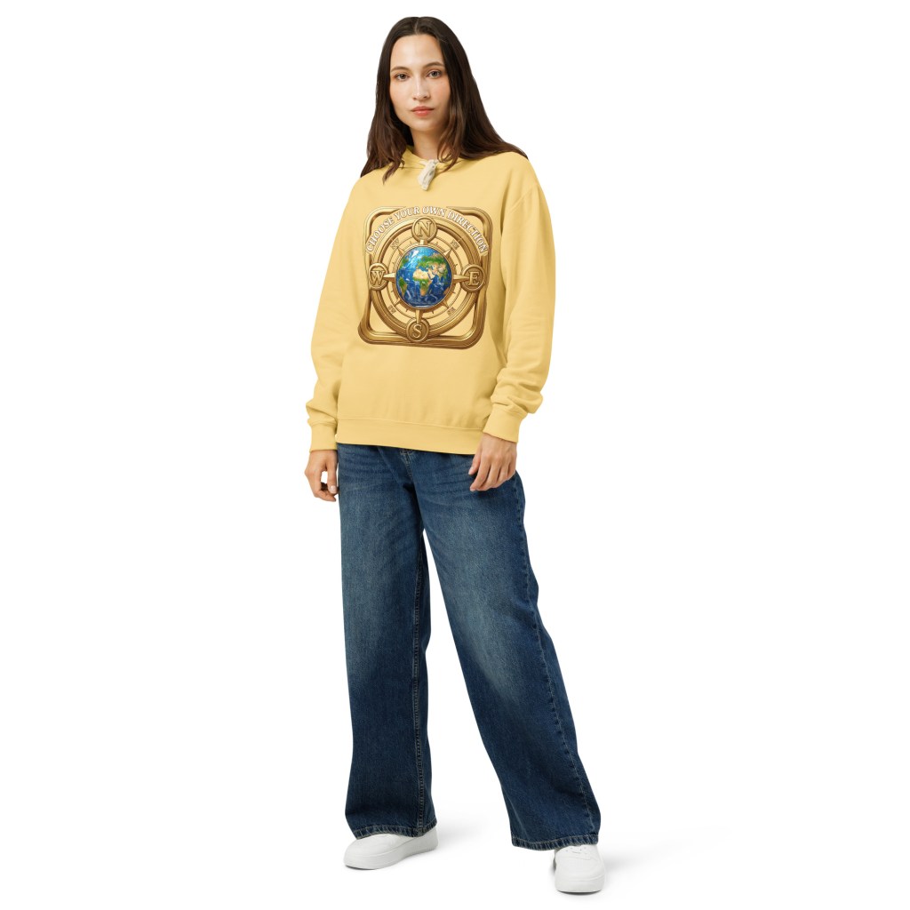 Unisex Garment-dyed Lightweight Hoodie