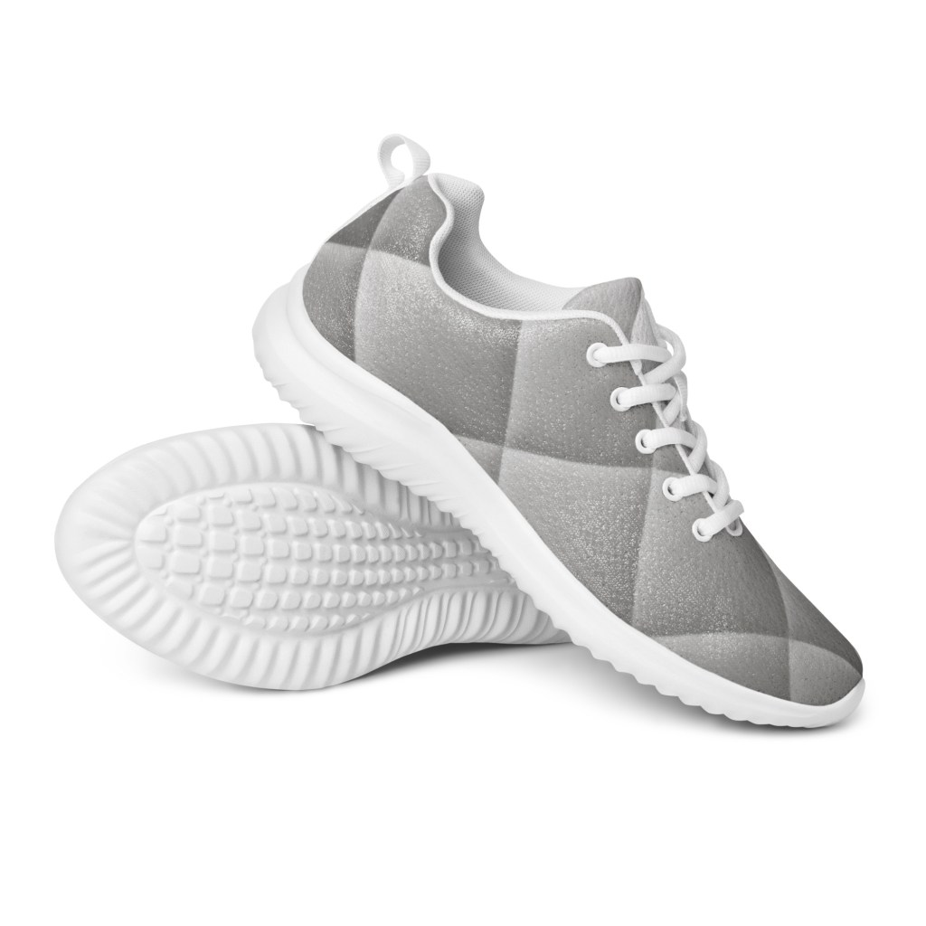 Women’s Silver-Gray Athletic Shoes